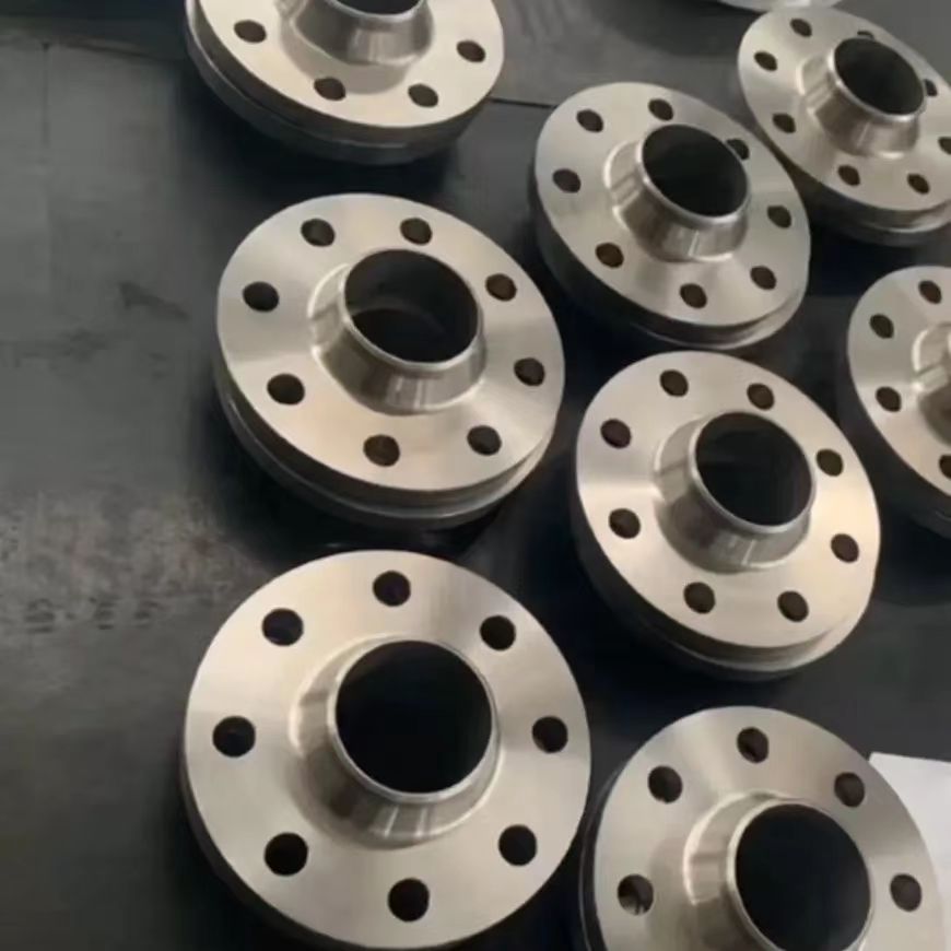 Titanium alloy forged flange for chemical industry