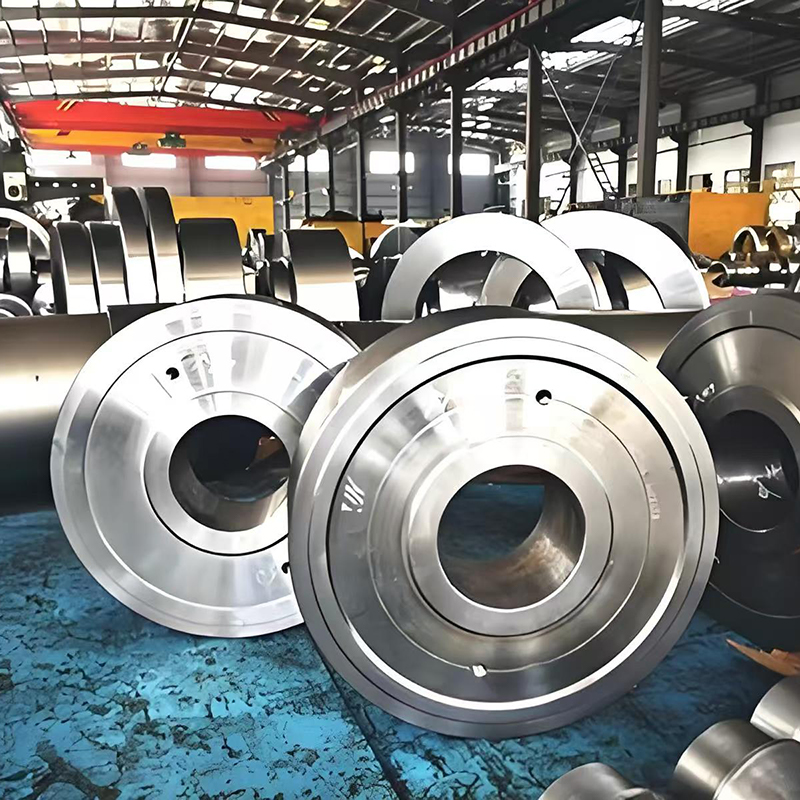 Diagram of gear blank manufacturing process