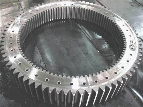 Forged gear blanks in workshop 1 edited