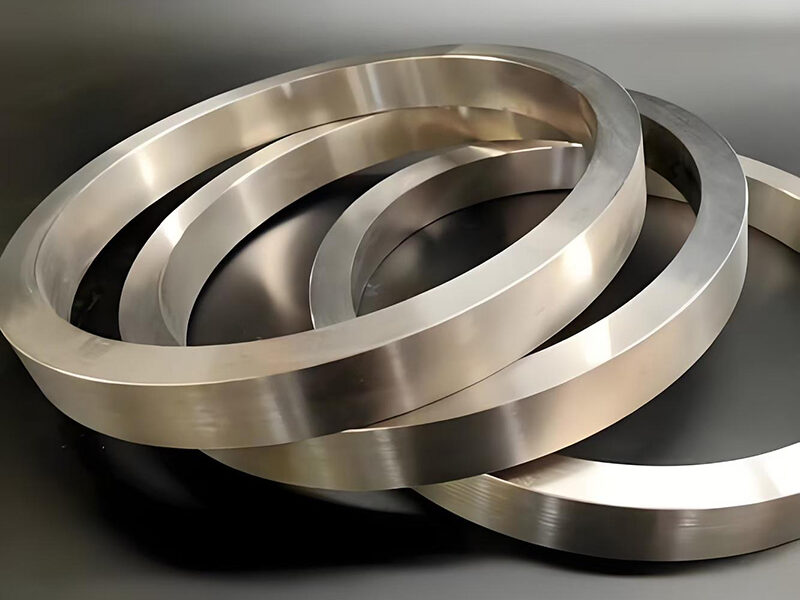 Forged titanium ring edited