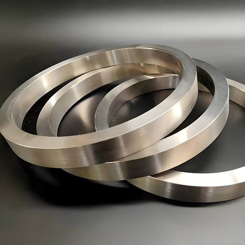 Forged titanium ring