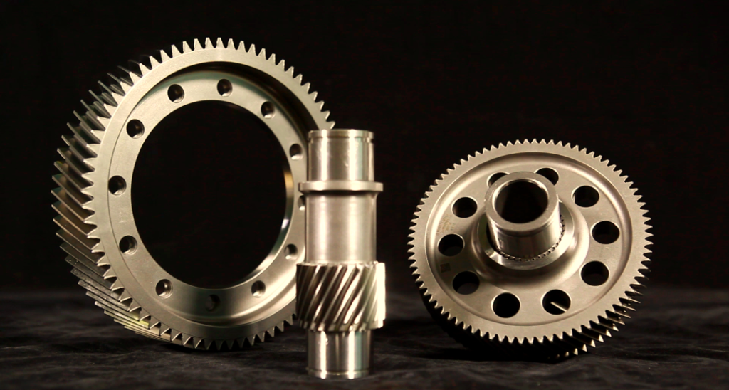 Precision ground forged gears