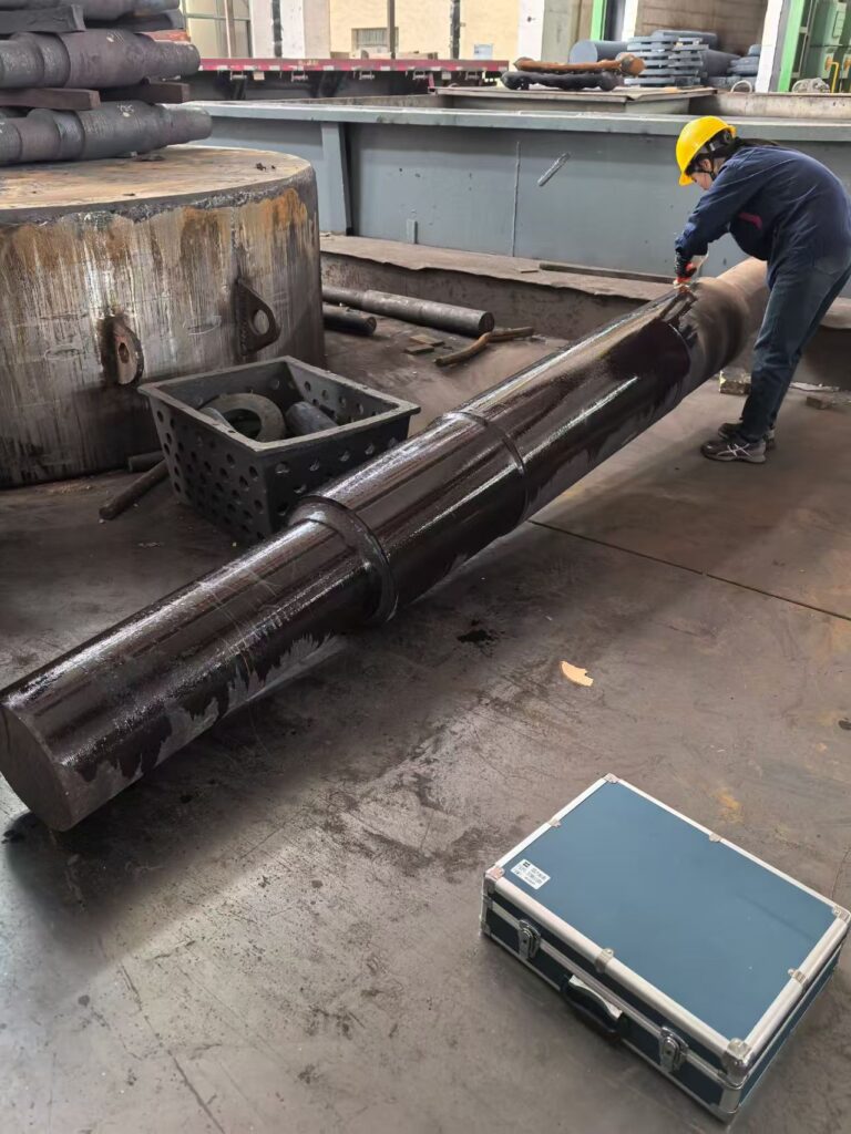 forged stepped shaft ultrasonic testing forged stepped shaft ultrasonic testing